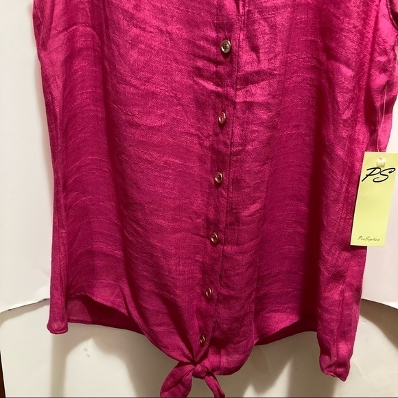 PerSeption Concept pink sleeveless top - Picture 6 of 12